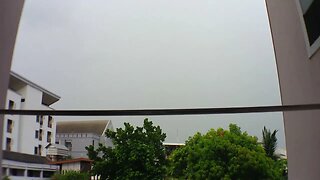 the weather - (full time lapse) afternoon thunderstorm (4 Jun 2023)