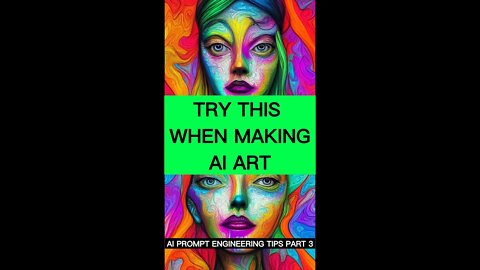 Try this Interesting prompt when making AI Art #aiartists