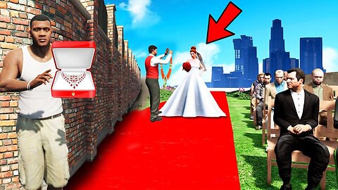 GTA 5 : Franklin Try To Escape From His Wedding in GTA 5 ! (GTA 5 mods)