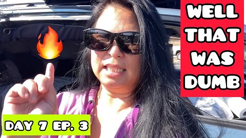 DAY 7.3: Vanlife Couple Stealth Camping at a Medical Office Bldg Gym | Burn Smell in Van | Pops 66