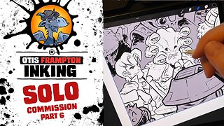 Inking A Solo: A Star Wars Story Commission! - Part 6