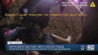 Chandler officer who shot, killed 17-year-old, was shot in same neighborhood