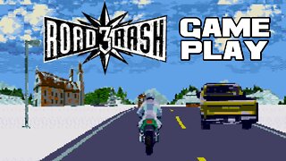 🏍⛓🚔 Road Rash 3 - Sega Genesis Gameplay 🚔⛓🏍 😎Benjamillion