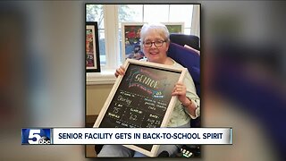 Mentor nursing home shares adorable play on 'back to school' posts with residents