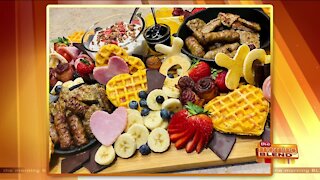 Go Big and Bold with a Valentine's Day Breakfast Board