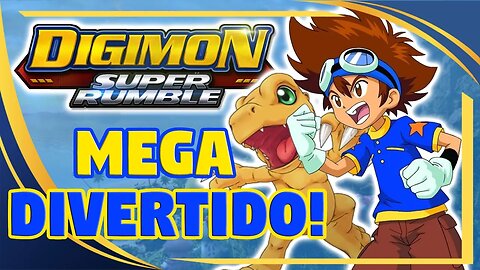 DIGIMON SUPER RUMBLE - Conheça o Novo Jogo Mega Divertido!