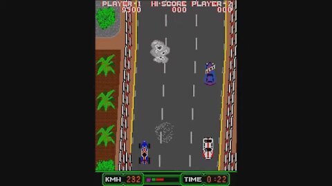 Crazy Rally - videogame race - videogioco corse auto Sala Giochi anni 80