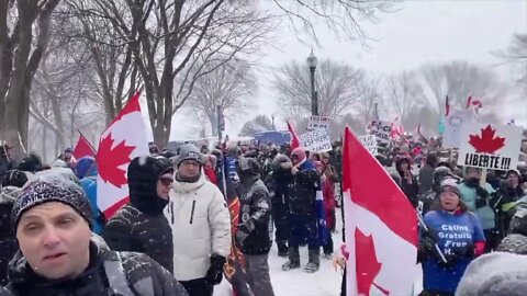 ❤️THE PEOPLE OF QUEBEC COME TOGETHER PEACEFULLY ❤️