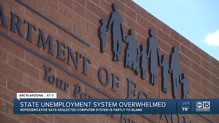 State unemployment system overwhelmed