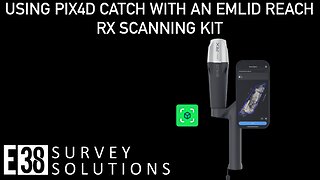 Using Pix4D Catch with an Emlid Reach RX Scanning Kit