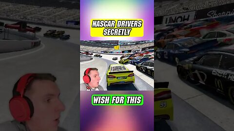 NASCAR drivers secretly wish for this | #Shorts #NASCAR