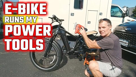 Is It An E-Bike Or A Power Station - The Mokwheel Basalt