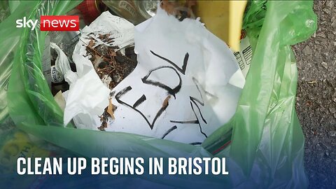 UK riots: Clean up begins in Bristol after night of violence | VYPER