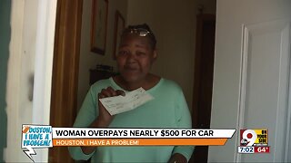 Houston, I Have A Problem: Car buyer gets check for overpayments