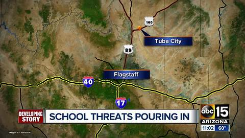 School threats pour in to Arizona districts