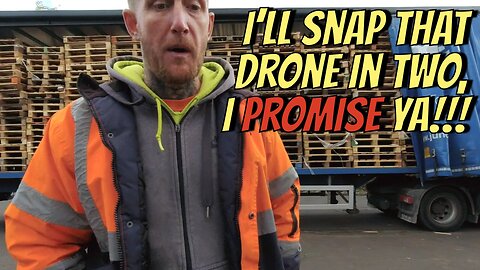 I’ll Snap That Drone in Two, I Promise Ya!!! 📸❌💩🎥