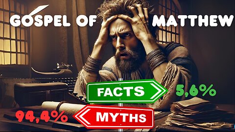 Gospel of Matthew 94 percent myth