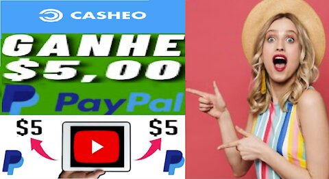 [ CashEO ] Como ganhar $1 a $5 assistindo vídeo | Respondendo Pesquisas | Paga PayPal | Home Office