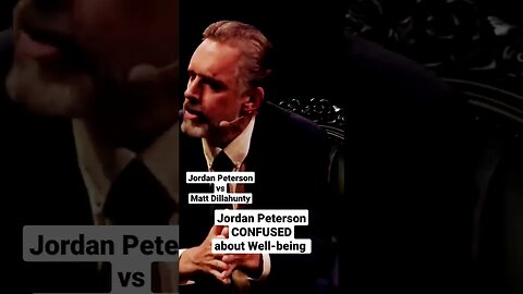 Jordan Peterson confused about well-being. #mattdillahunty #jordanpeterson #wellbeing #atheism