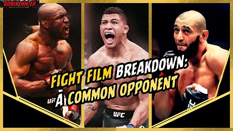 HOW Kamaru Usman & Khamzat Chimaev had SUCCESS & STRUGGLES against a COMMON OPPONENT: Gilbert Burns