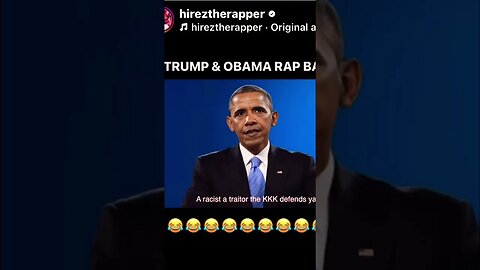 Obama v. Trump Battle Rap by Hirez The Rapper #rap