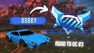 CAN WE GET GOOD RANDOMS?? Rocket League Road to grand to Grand Champ #3