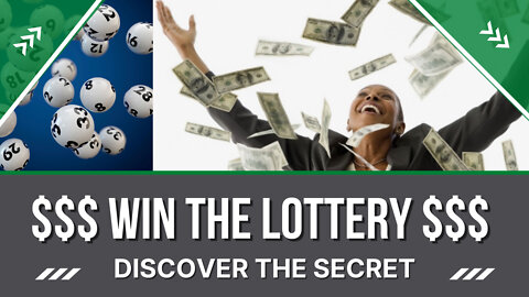 Lottery Winner $$$ How to Win the Lottery REVEALED !!!