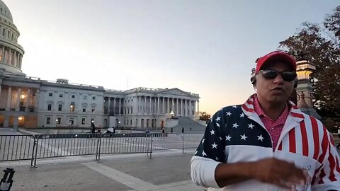 LIVE 11.1.2022 Washington D.C. the US Capitol Update with Maxx Morgan Sponsored by StopHate.Com