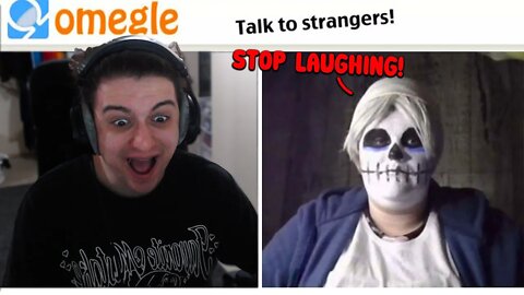 OMEGLE but IF YOU LAUGH YOU LOSE