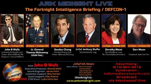 The Fortnight Intelligence Briefing /DEFCON-1 - John B Wells LIVE