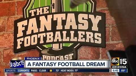 Cool! Full-time job for three Phoenix friends is to talk about fantasy football