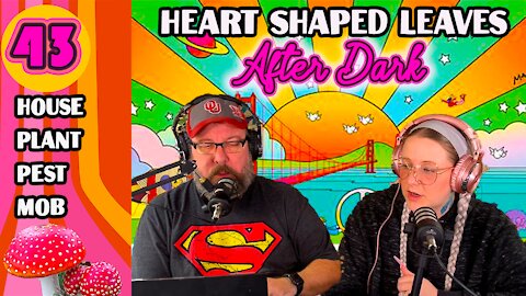 Houseplant Pest Mob and Rachel Is at Her Wits End - - Heart Shaped Leaves After Dark Podcast Ep43