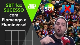 "Viram como HÁ VIDA SEM A GLOBO?" Título do Flamengo no SBT é ELOGIADO!