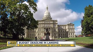 Gov. Whitmer threatening to veto GOP budget proposal