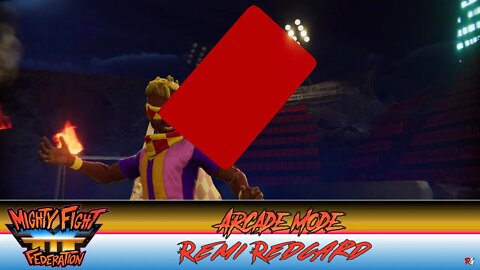 Mighty Fight Federation: Arcade Mode - Reni Redcard