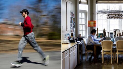 Ces photos de Trudeau à l'intérieur de Rideau Cottage donnant un aperçu de son quotidien