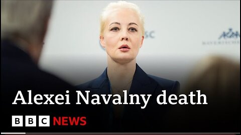 Vladimir Putin killed my husband says Alexei Navalny's widow Yulia Navalnaya | BBC News