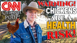✨WARNING! Chickens Are A HEALTH RISK🐓!?!✨• CNN Chicken POOP!