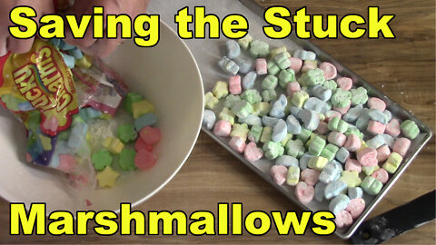 Lucky Charms Marshmallows got stuck together - Fixing them