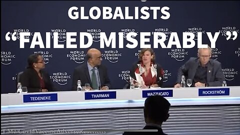 WEF Vaccine Panelist Admits They Failed Miserably At "Vaccinating" Everybody