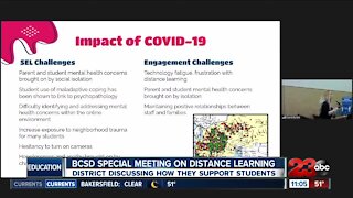 BCSD holds special meeting on distance learning, discusses how the support students