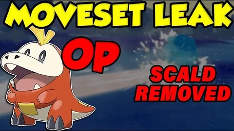 🦀 SCALD IS GONE 🦀 Pokemon Scarlet and Violet Leaks / Moveset Datamine