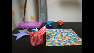 ORIGAMI-3 CLIP-BOX Japanese Traditional Arts