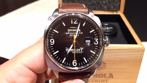 Wright Brothers Limited Edition Shinola Watch Review