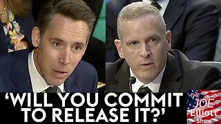 SHOCK MOMENT: FBI Official Admits Doc Alleging Biden Took $5 Million In Bribes Exists To Hawley