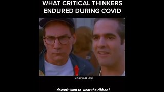 What critical thinkers endured during COVID.