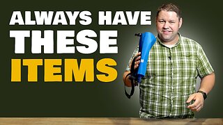 5 Emergency Items to You Should ALWAYS Have on Hand