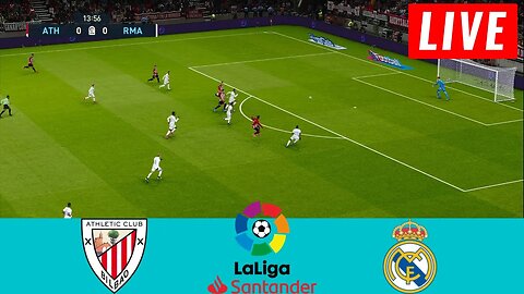 Athletic Bilbao vs Real Madrid - La Liga Santander 2022-23 - Full Match Today PES 21