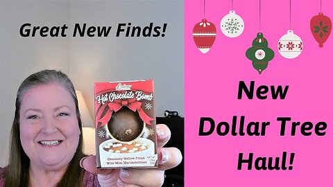 New Dollar Tree haul! Great New Items This Week at Dollar Tree ~ New Christmas & Crafting Supplies!