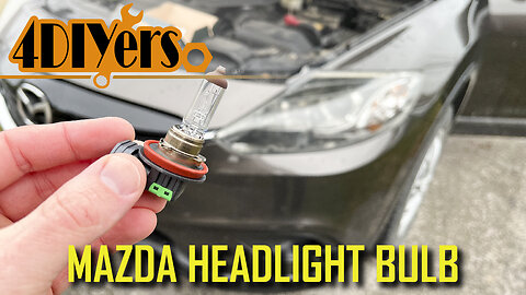 How to Replace the Low Beam Headlight Bulbs on a Mazda CX9